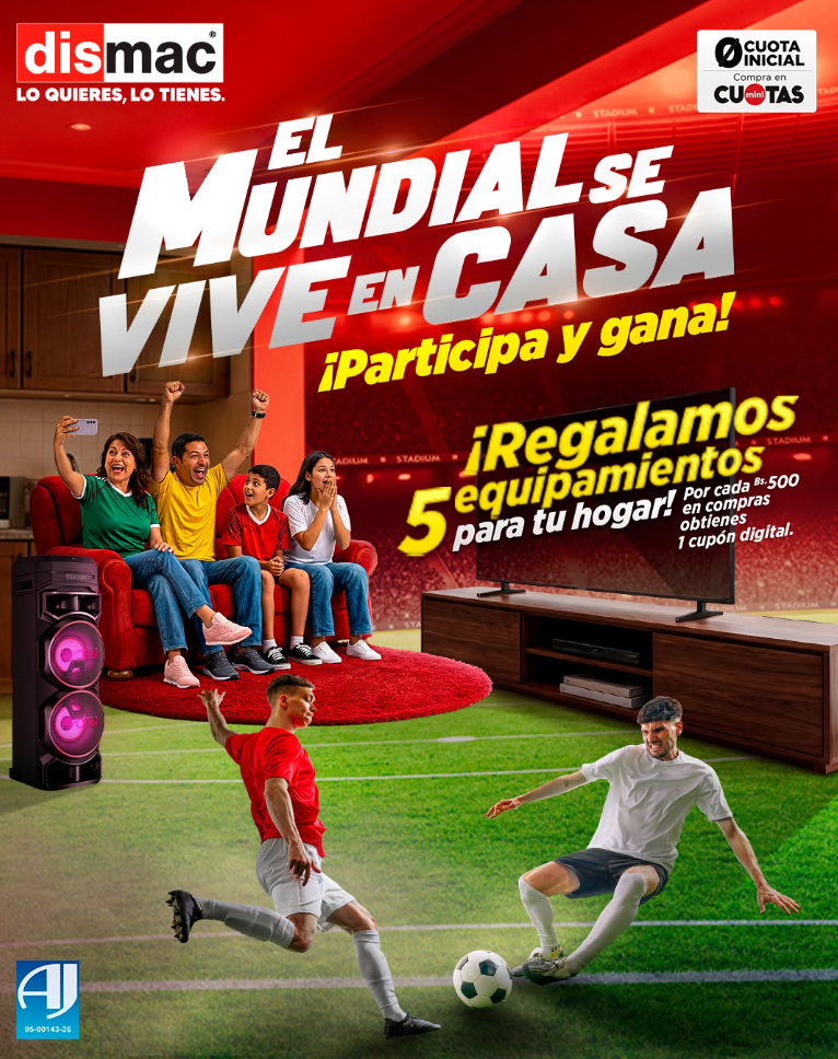 EL MUNDIAL SE VIVE EN CASA